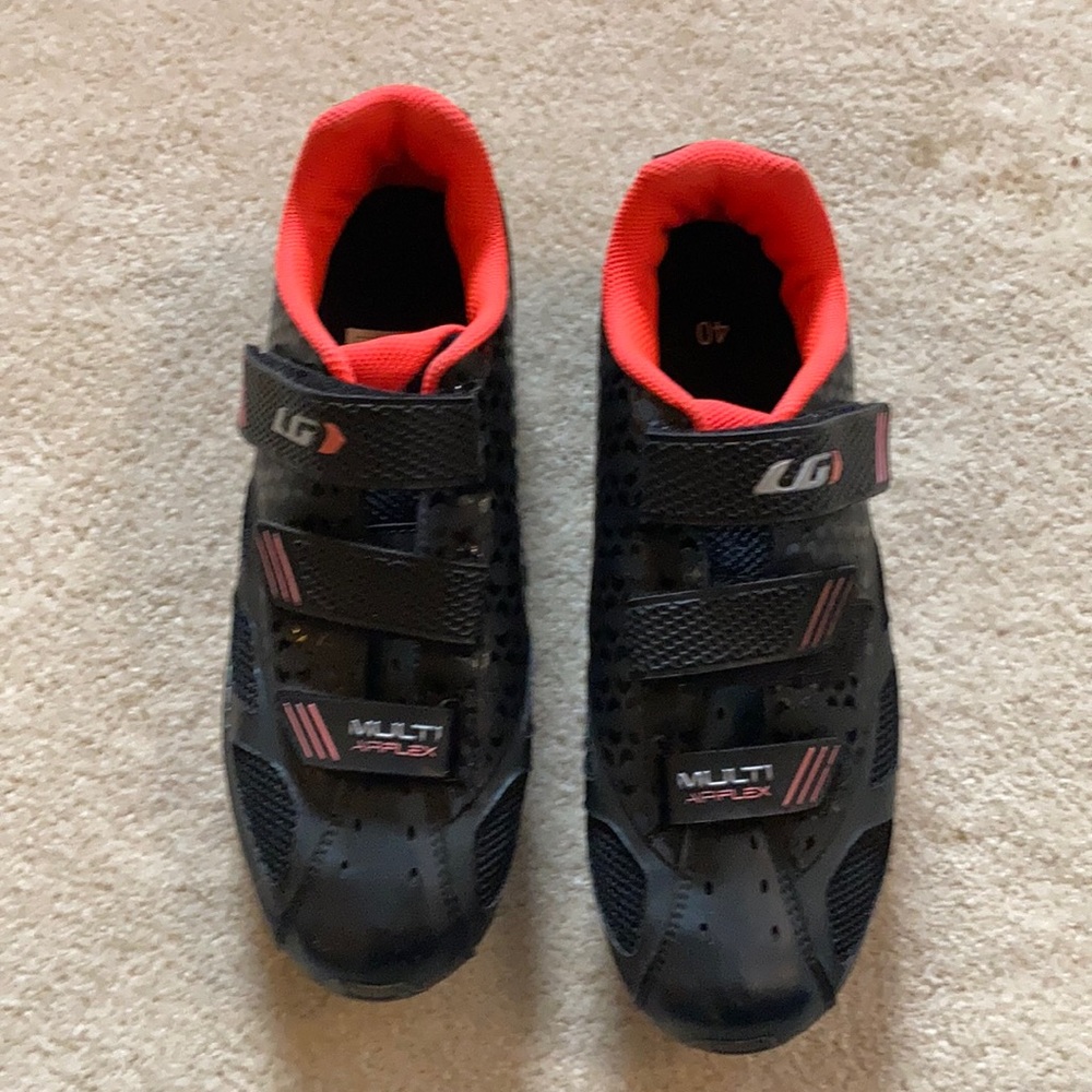 Garneau cycle/ spin shoes size 40. Very good condition